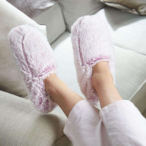 Lavender Marshmallow Slippers - Molly's! A Chic and Unique Boutique 
