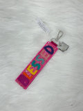BEADED KEYCHAIN- BLESSED - Molly's! A Chic and Unique Boutique 