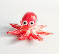 RED GLASS SMALL OCTOPUS - Molly's! A Chic and Unique Boutique 
