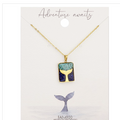 GOLD WHALE TAIL NECKLACE - Molly's! A Chic and Unique Boutique 