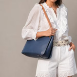 RAYNA SHOULDER BAG- NAVY HORIZON - Molly's! A Chic and Unique Boutique 