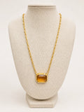 MARION RECTANGLE NECKLACE 20" - Molly's! A Chic and Unique Boutique 