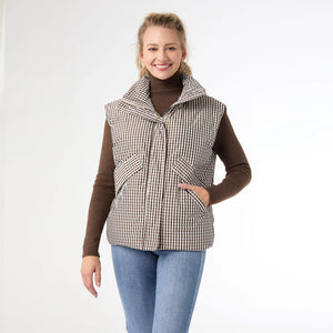 TALEN PRINTED DOWN FILLED VEST *PREVIEW* - Molly's! A Chic and Unique Boutique 