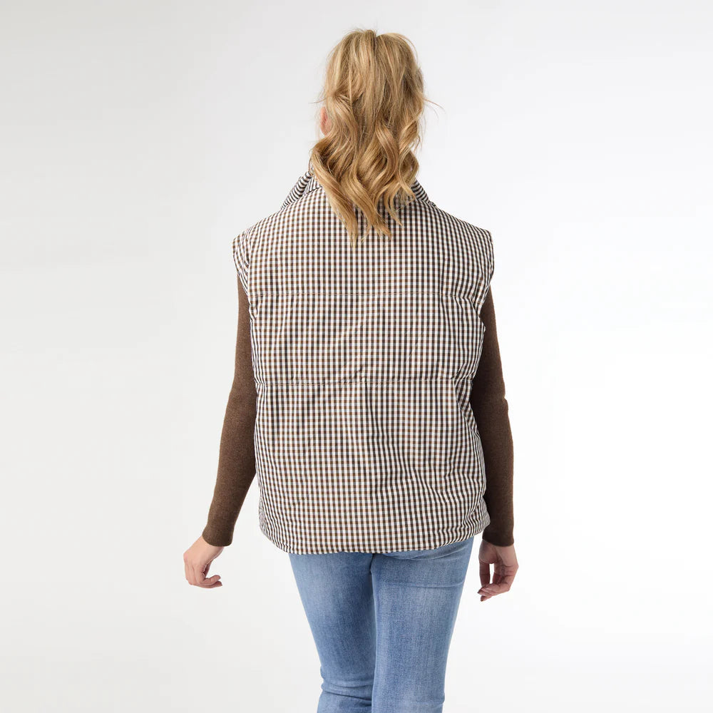 TALEN PRINTED DOWN FILLED VEST *PREVIEW* - Molly's! A Chic and Unique Boutique 