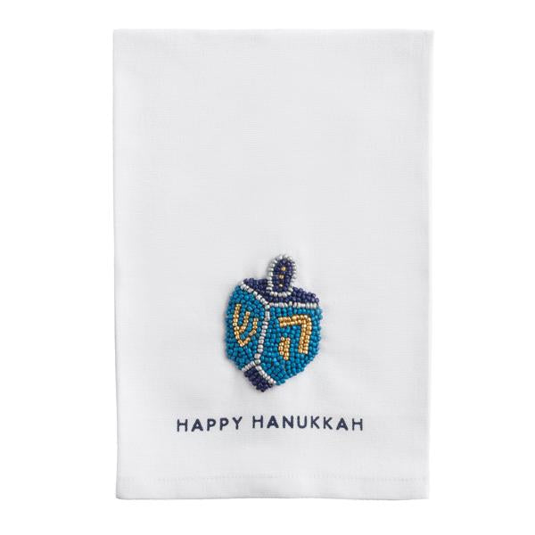DREIDAL BEADED HANUKKAH TOWEL *PREVIEW* - Molly's! A Chic and Unique Boutique 