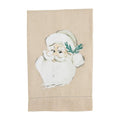 WHITE SANTA PAINTED TOWEL *PREVIEW* - Molly's! A Chic and Unique Boutique 