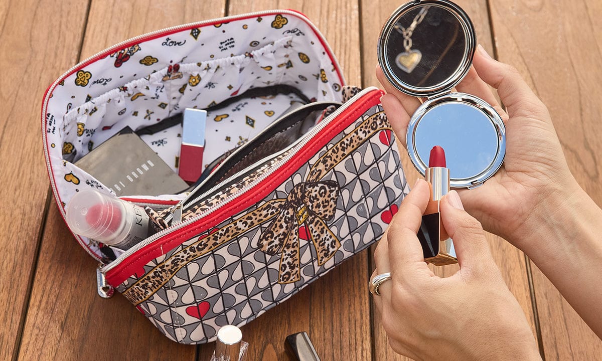 WILD LOVE COSMETIC BAG *PREVIEW* - Molly's! A Chic and Unique Boutique 