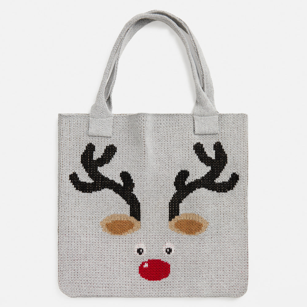REINDEER KNIT TOTE *PREVIEW* - Molly's! A Chic and Unique Boutique 