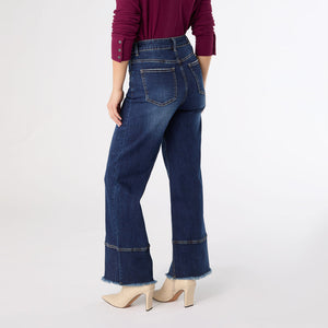 EVERSTRETCH WIDE LEG WITH RAW WIDE HEM *PREVIEW* - Molly's! A Chic and Unique Boutique 