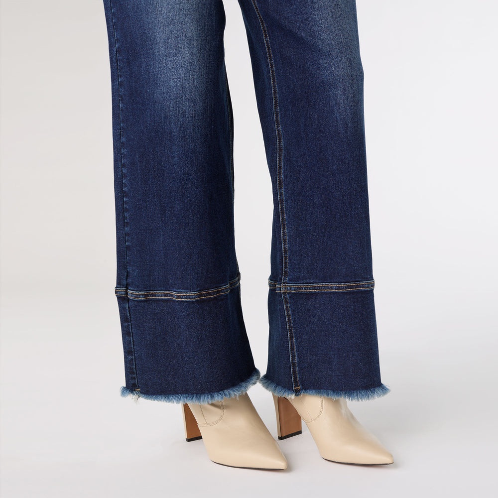 EVERSTRETCH WIDE LEG WITH RAW WIDE HEM *PREVIEW* - Molly's! A Chic and Unique Boutique 