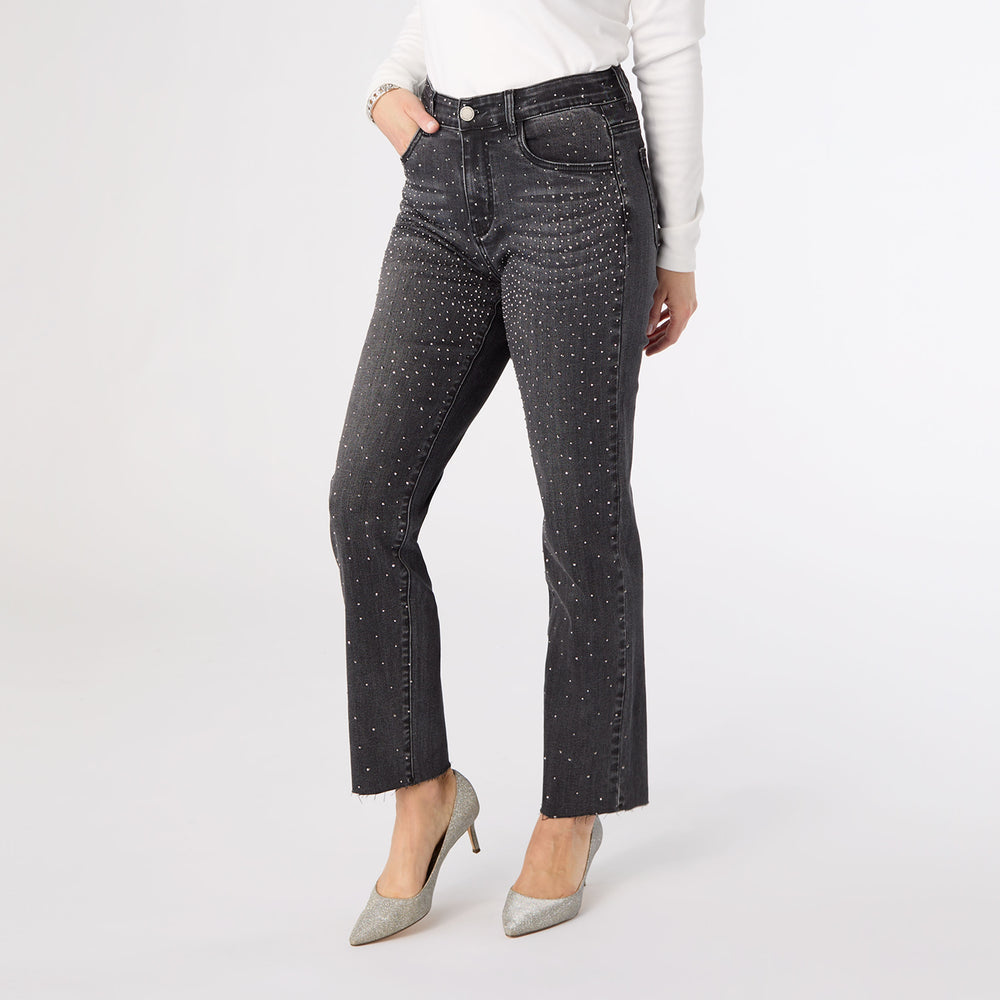 EVERSTRETCH STRAIGHT ANKLE WITH FRONT RHINESTONES *PREVIEW* - Molly's! A Chic and Unique Boutique 