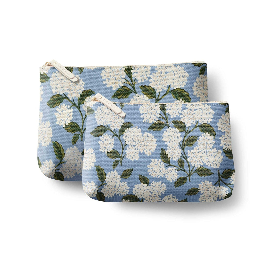HYDRANGEA ZIPPERED POUCH SET *PREVIEW* - Molly's! A Chic and Unique Boutique 