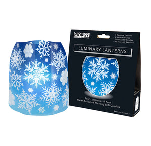 LET IT SNOW LUMINARY LANTERN