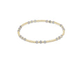 GEMSTONE GOLD JOY PATTERN 3MM BEAD BRACELET-LABRADORITE - Molly's! A Chic and Unique Boutique 