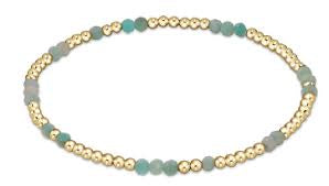 EXTENDS HOPE UNWRITTEN GEMSTONE BRACELET-AMAZONITE - Molly's! A Chic and Unique Boutique 