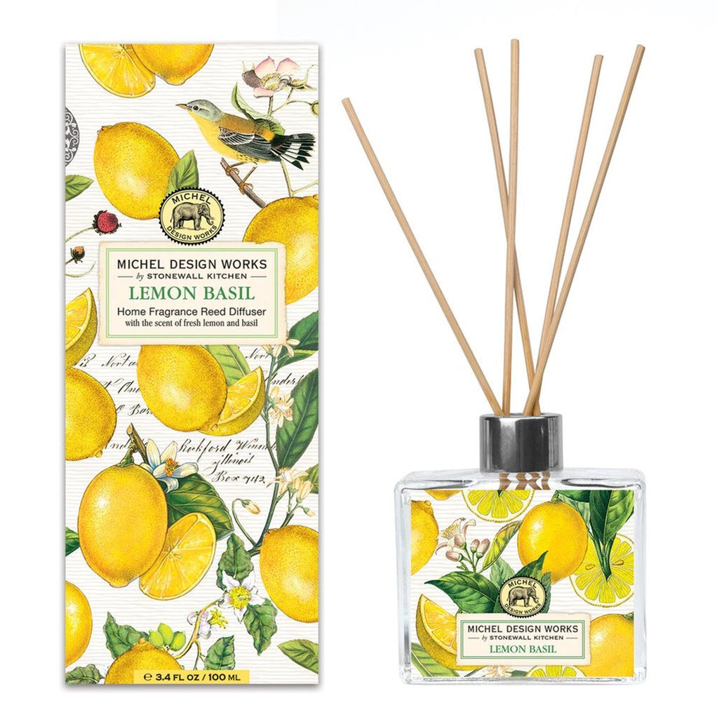 LEMON BASIL REED DIFFUSER *PREVIEW* - Molly's! A Chic and Unique Boutique 