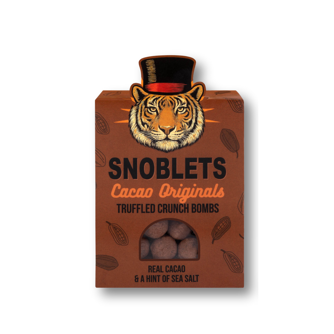SNOBLETS CACAO ORIGINAL CHOCOLATE TRUFFLE CRUNCH BALLS - Molly's! A Chic and Unique Boutique 
