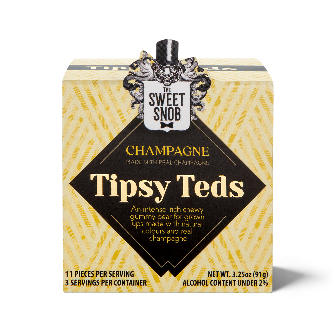 TIPSY TEDS CHAMPAGNE GUMMIES - Molly's! A Chic and Unique Boutique 