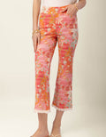 MAREN FRINGE PANT CASTILLO FLORAL ABSTRACT - Molly's! A Chic and Unique Boutique 