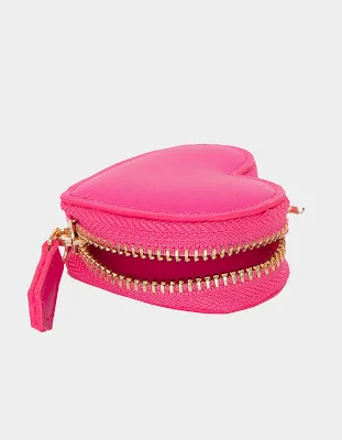 HEART COIN PURSE KEYCHAIN - Molly's! A Chic and Unique Boutique 