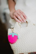 STRAWBERRY COIN HOLDER BAG CHARM - Molly's! A Chic and Unique Boutique 