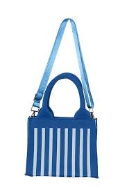 STRIPED STRUCTURED MINI TOTE - Molly's! A Chic and Unique Boutique 