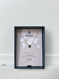 JULY BIRTH FLOWER NECKLACE