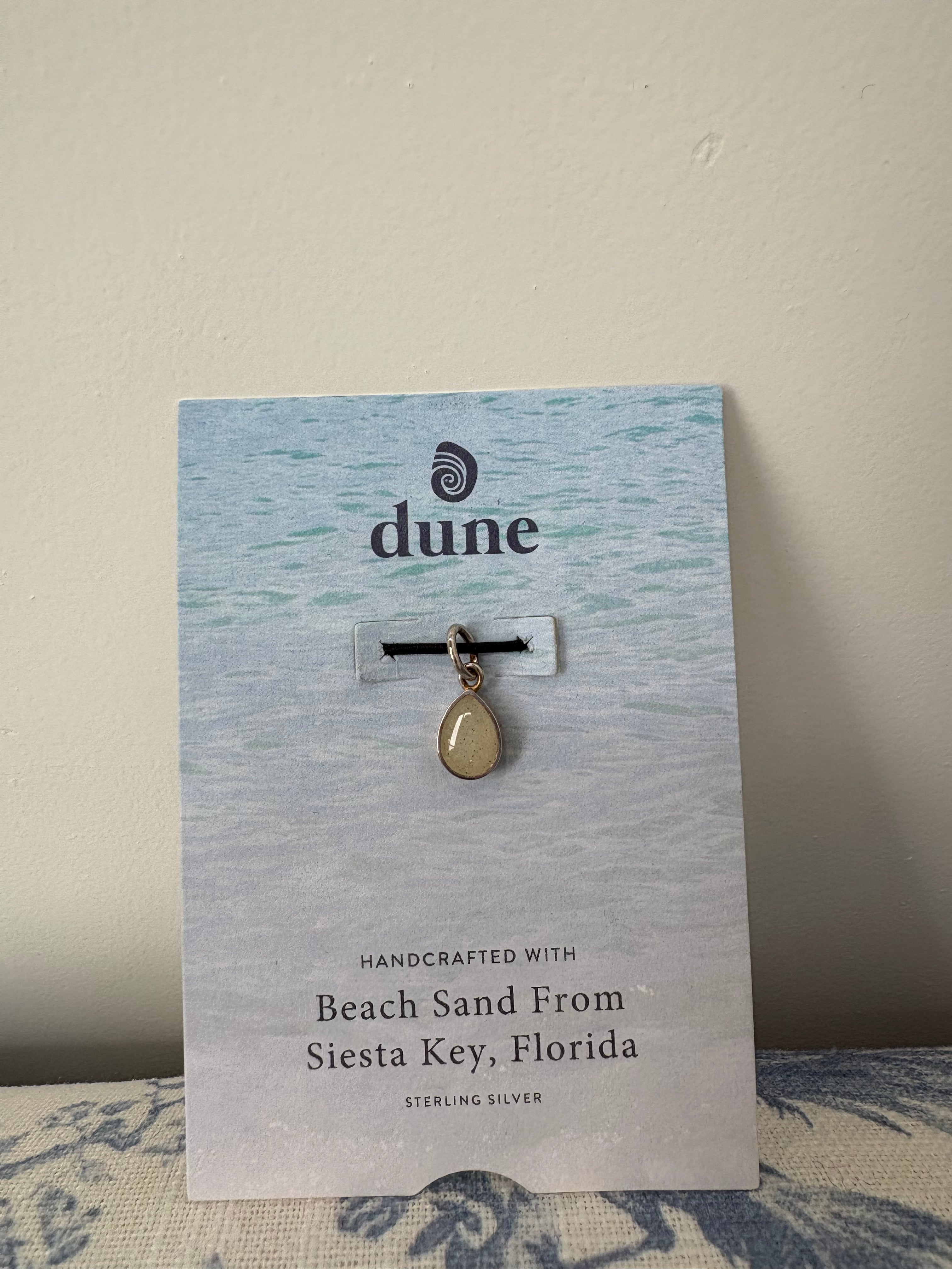 SILVER TEARDROP CHARM