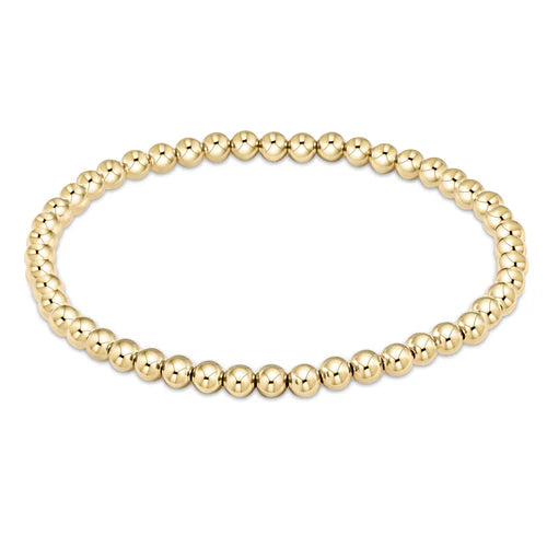 CLASSIC GOLD 4MM BEAD BRACELET - Molly's! A Chic and Unique Boutique 