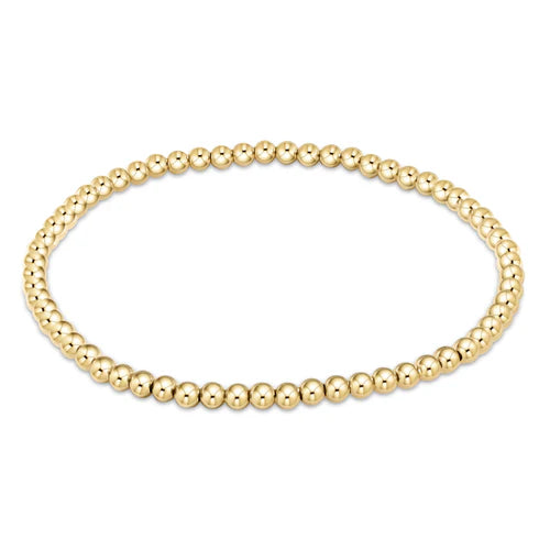 CLASSIC GOLD 3MM BEAD BRACELET - Molly's! A Chic and Unique Boutique 