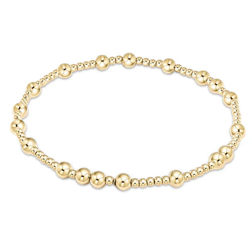 Extends Hope Unwritten 4mm Bead Bracelet- Gold - Molly's! A Chic and Unique Boutique 