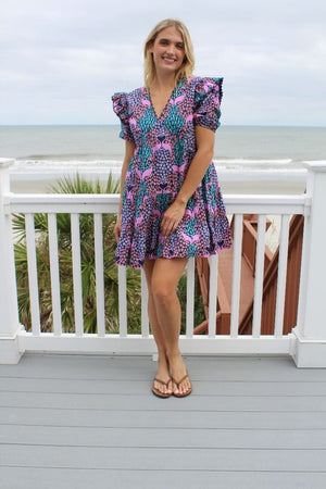 SIMPLY SOUTHERN RICRAC DRESS - Molly's! A Chic and Unique Boutique 