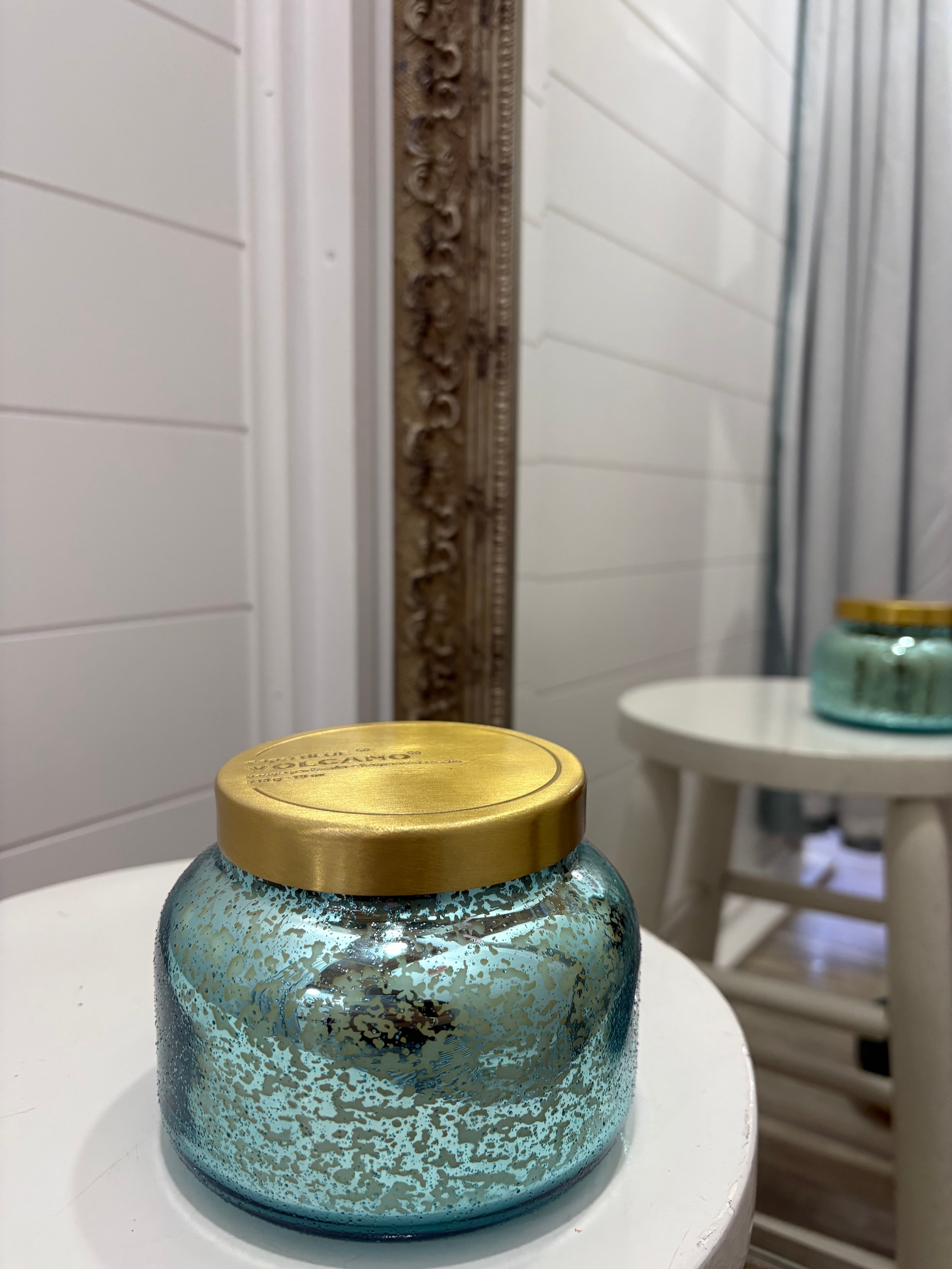 VOLCANO OPALINE SIGNATURE CANDLE- 19OZ - Molly's! A Chic and Unique Boutique 