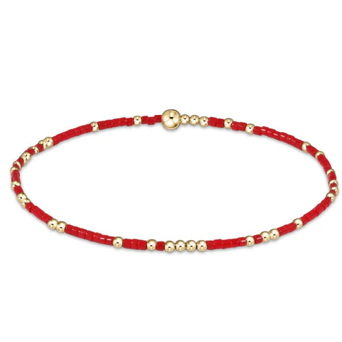 Hope Unwritten Bracelet Red - Molly's! A Chic and Unique Boutique 