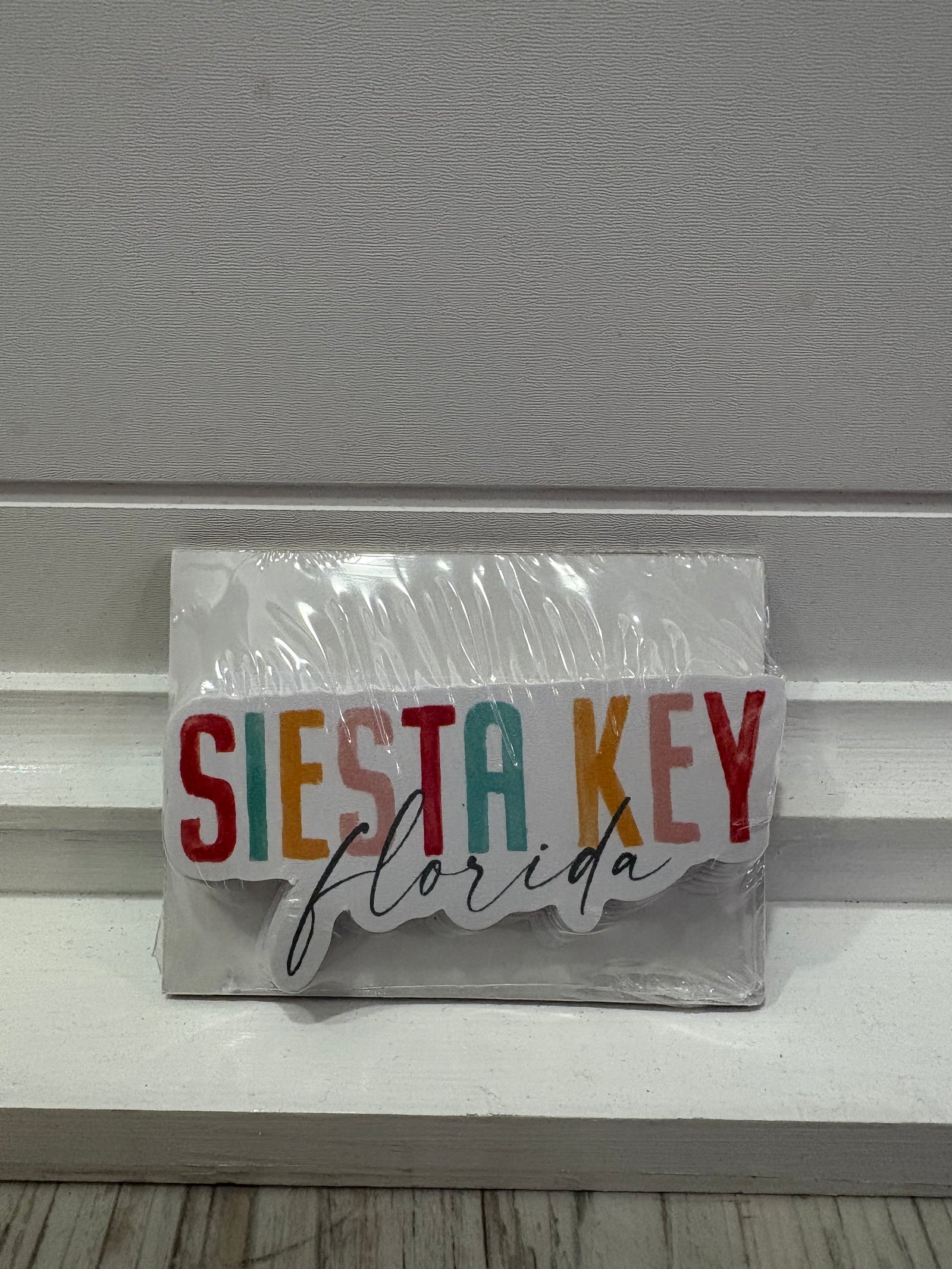 SIESTA KEY STICKER - Molly's! A Chic and Unique Boutique 