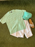 HEAVENLY-LUXE FLORAL SHORT SLEEVE TOP - Molly's! A Chic and Unique Boutique 