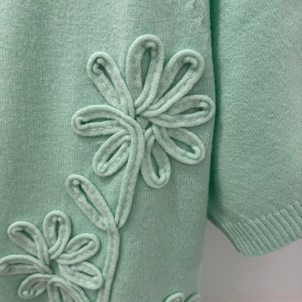 HEAVENLY-LUXE FLORAL SHORT SLEEVE TOP - Molly's! A Chic and Unique Boutique 