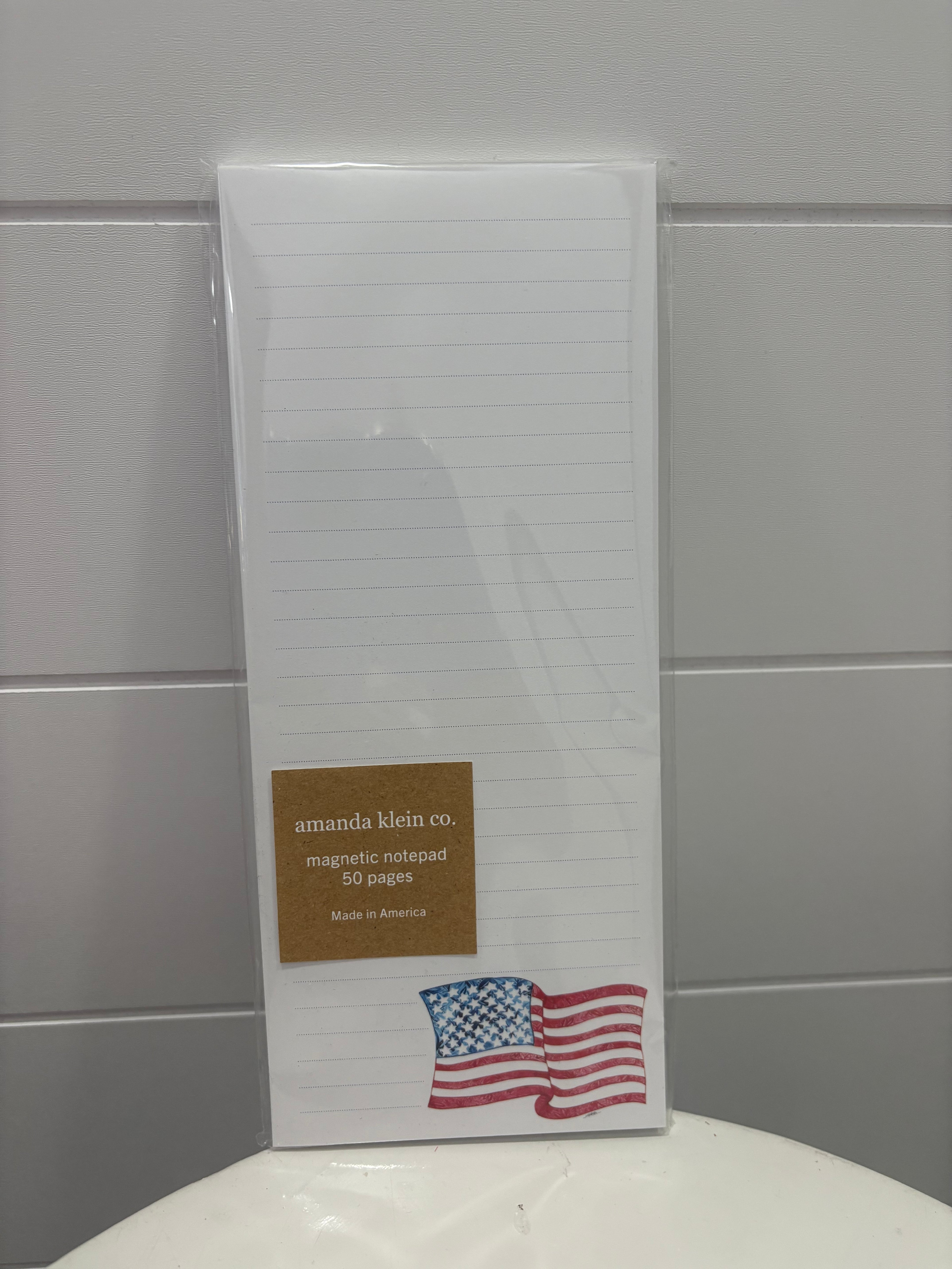 USA REFRIGERATOR NOTEPAD - Molly's! A Chic and Unique Boutique 