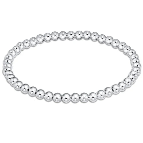 CLASSIC STERLING 4MM BEAD BRACELET - Molly's! A Chic and Unique Boutique 