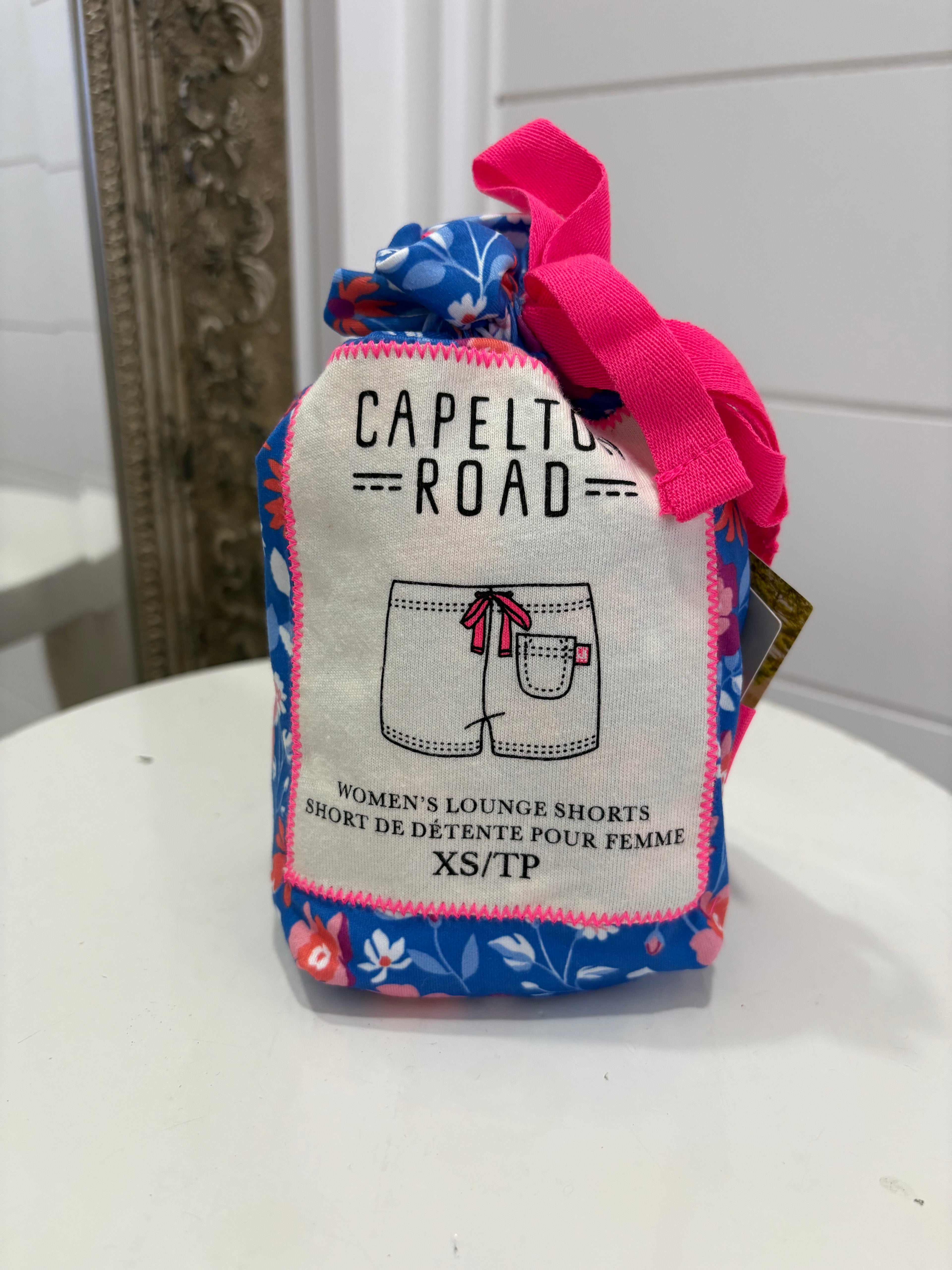 WOMEN'S GARDEN FLOWERS PJ SHORTS IN A BAG - Molly's! A Chic and Unique Boutique 