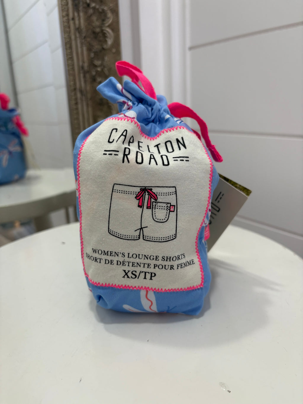 WOMEN'S PATTERNED DRAGONFLIES PJ SHORTS IN A BAG - Molly's! A Chic and Unique Boutique 