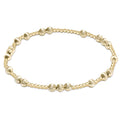 Hope Unwritten Dignity 4mm Bead Bracelet-Gold - Molly's! A Chic and Unique Boutique 