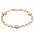 Signature Cross Gold Earrings or Bracelet - Molly's! A Chic and Unique Boutique 