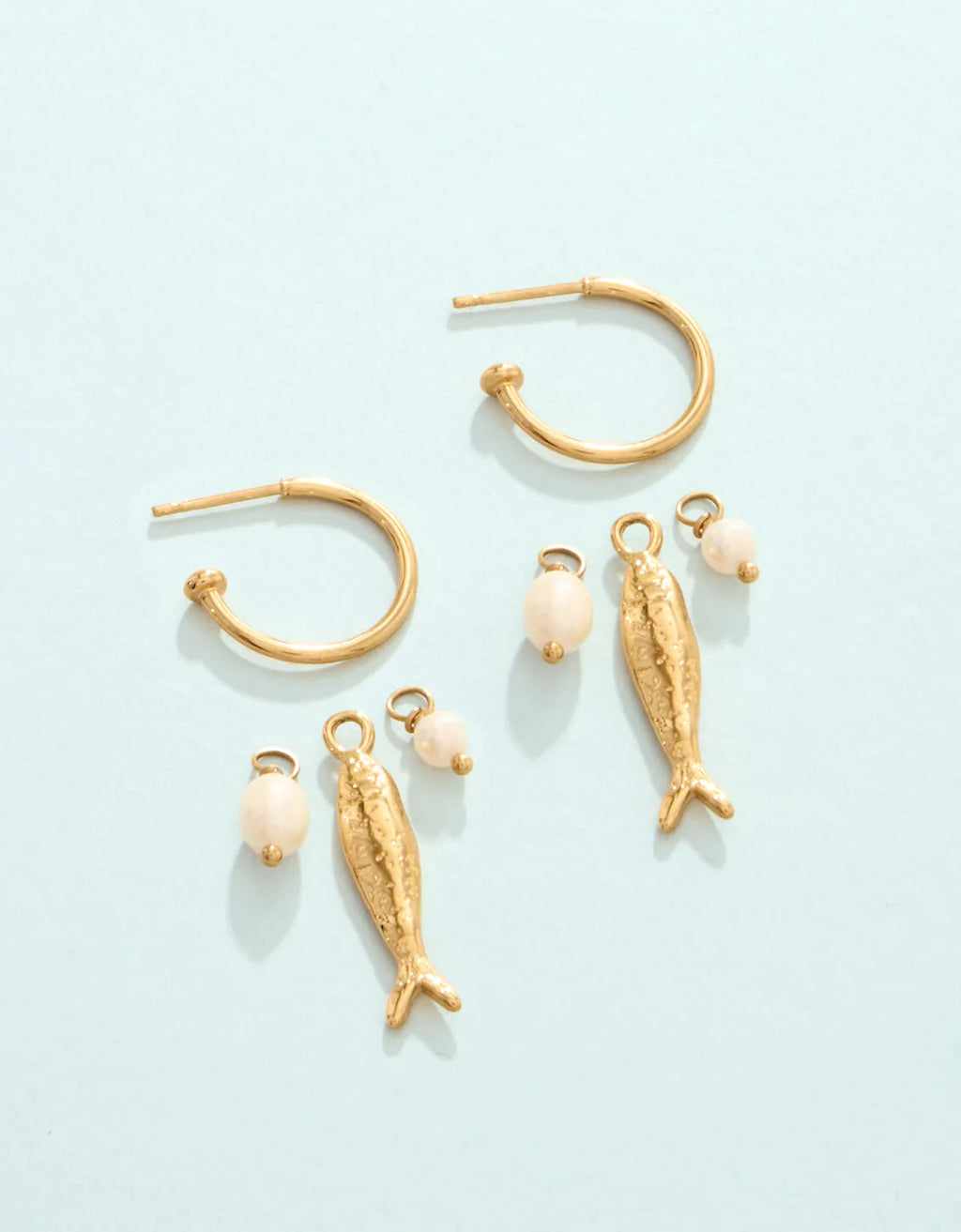 SARDINES HOOP CONVERTIBLE EARRING - Molly's! A Chic and Unique Boutique 