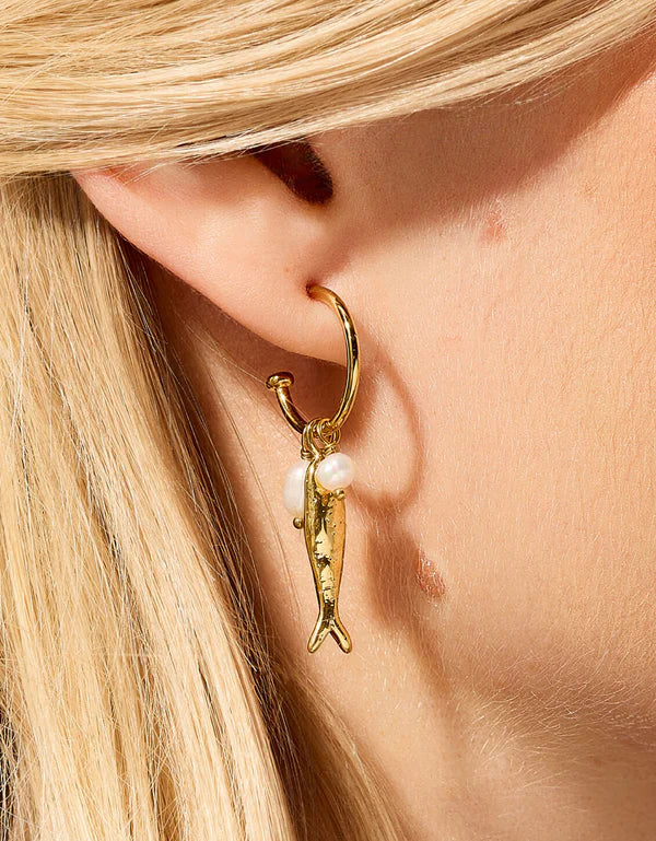 SARDINES HOOP CONVERTIBLE EARRING - Molly's! A Chic and Unique Boutique 