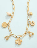 FEELING LUCKY CHARM NECKLACE - Molly's! A Chic and Unique Boutique 