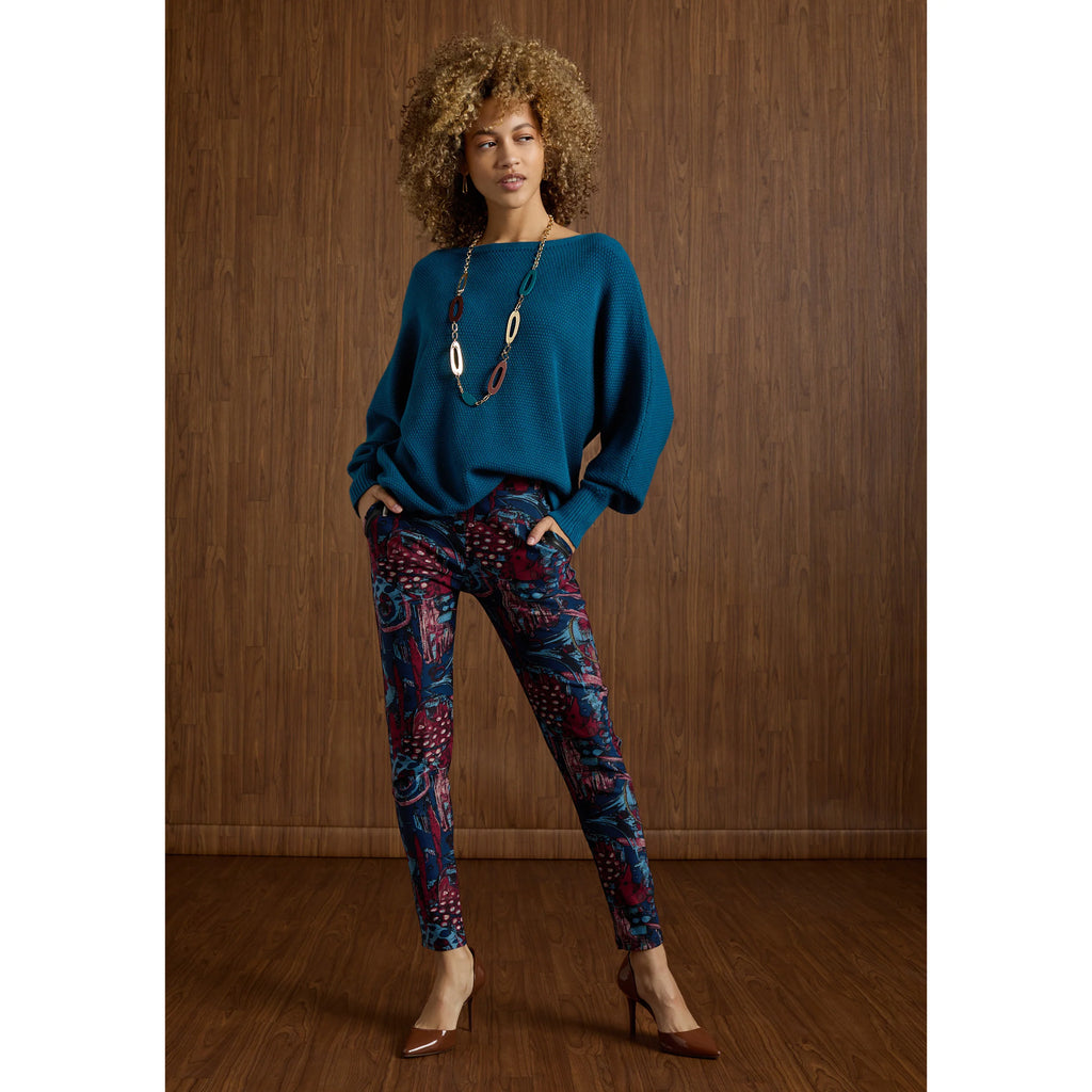 Printed Jasmine Zip Pocket Leggings - Molly's! A Chic and Unique Boutique 