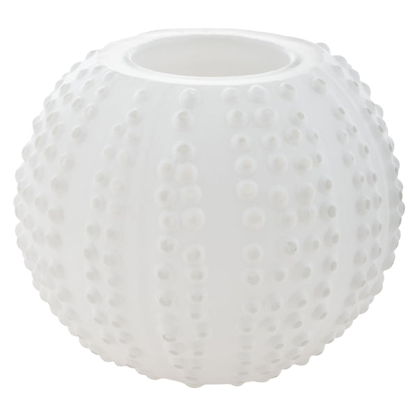 ROUND SEA URCHIN TEALIGHT WHITE - Molly's! A Chic and Unique Boutique 