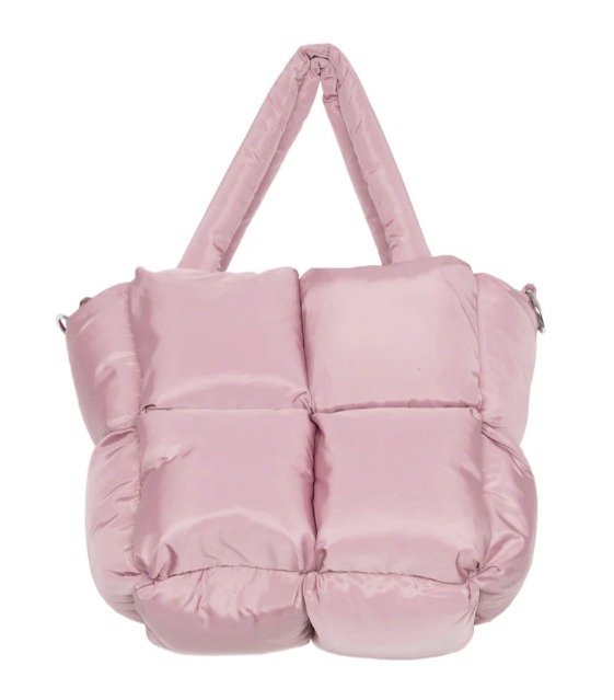 KATYDID MAUVE MINI PUFFER TOTE BAG *PREVIEW* - Molly's! A Chic and Unique Boutique 