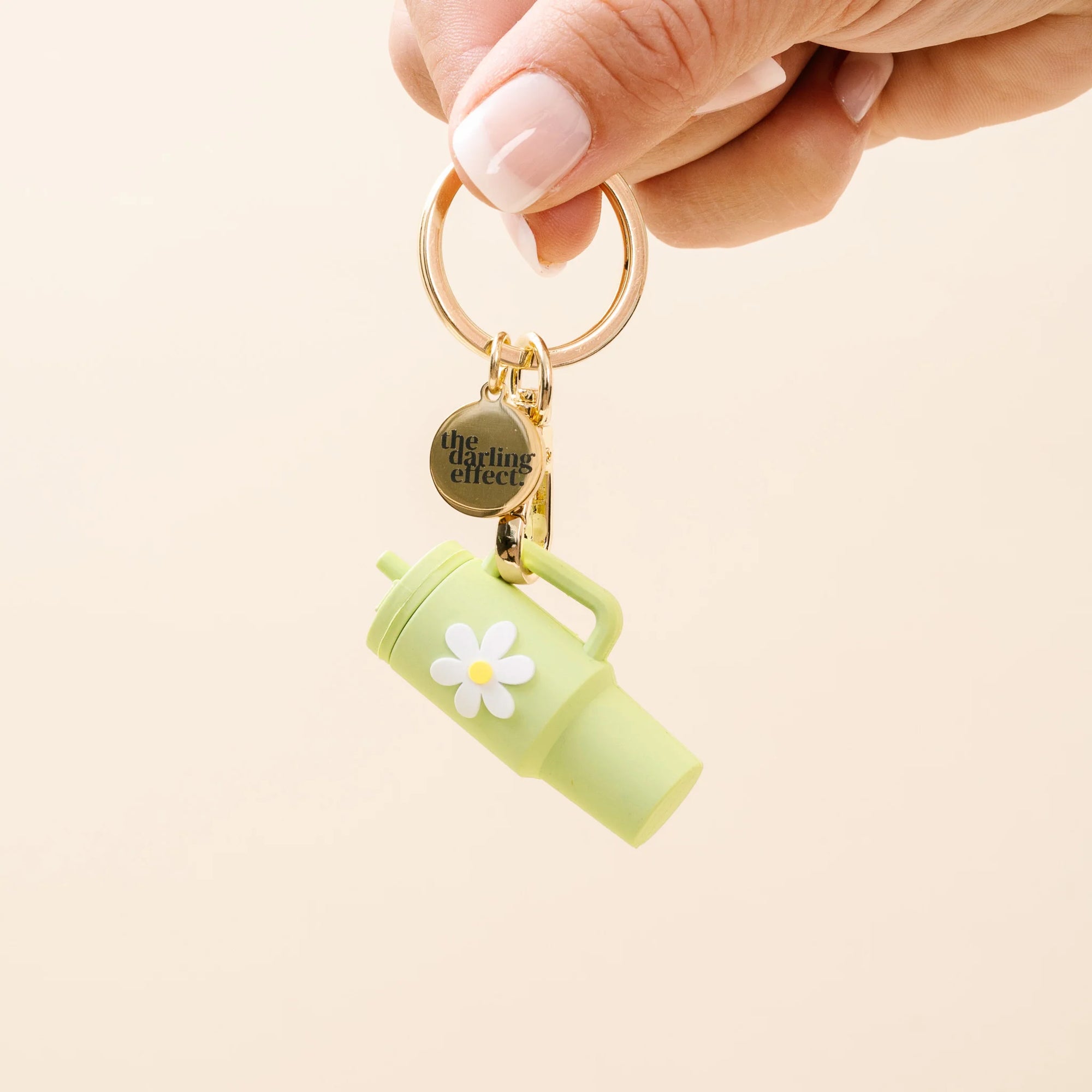 MINI TUMBLER KEYCHAIN IN SAGE GREEN - Molly's! A Chic and Unique Boutique 